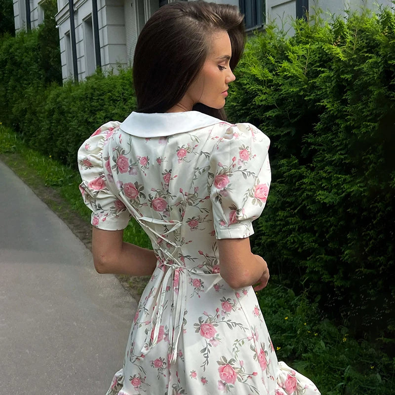 The Rosalie Ruffle Dress – Summer Romance in Bloom