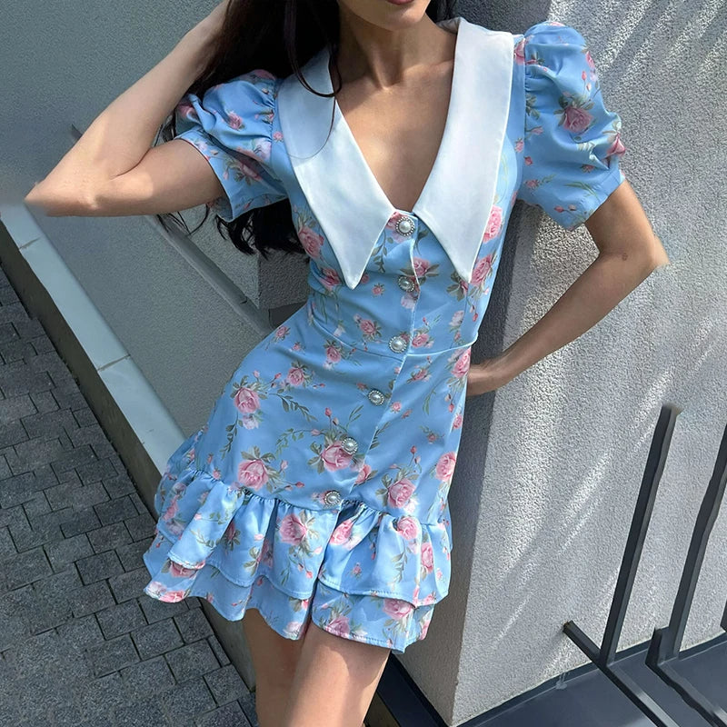 The Rosalie Ruffle Dress – Summer Romance in Bloom