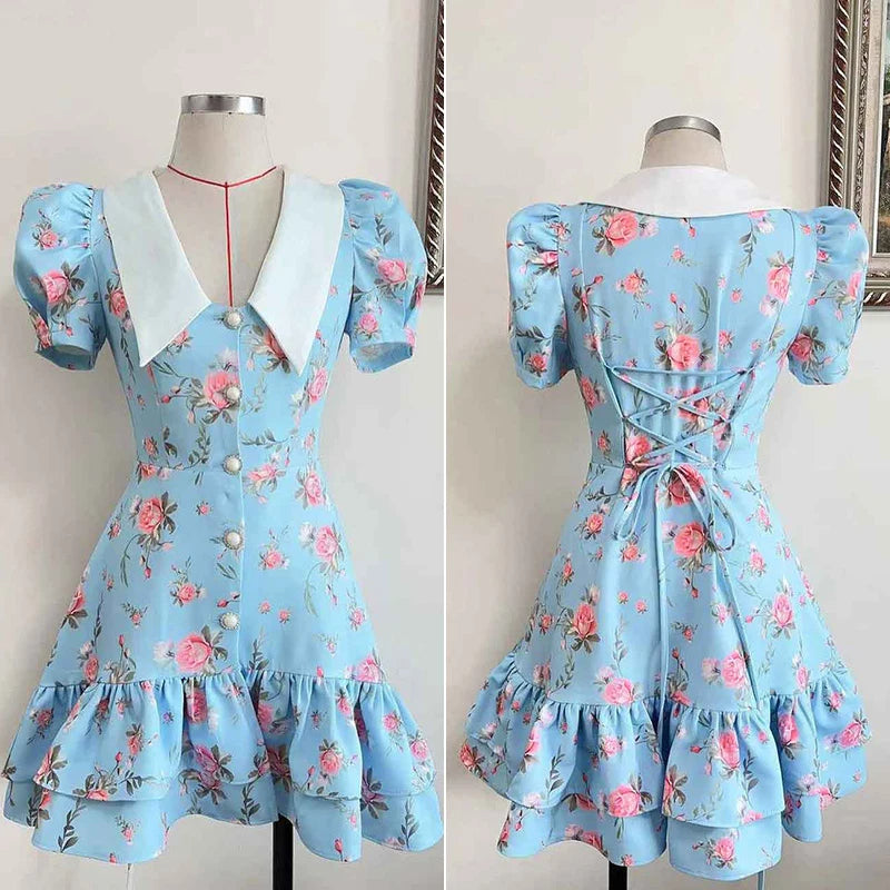 The Rosalie Ruffle Dress – Summer Romance in Bloom