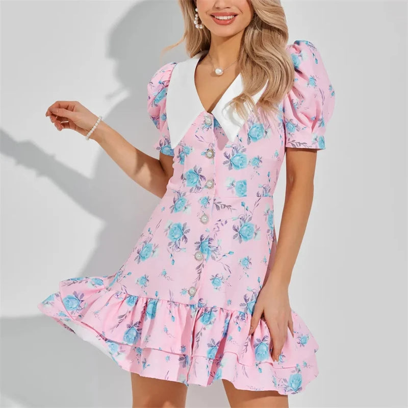 The Rosalie Ruffle Dress – Summer Romance in Bloom